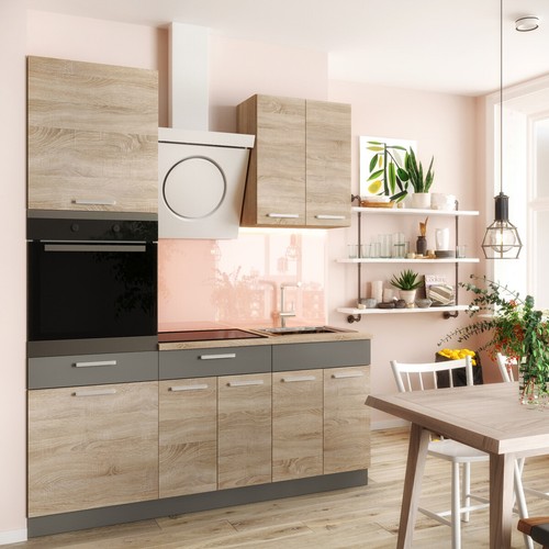 Küche alina mit hochschrank - küche,